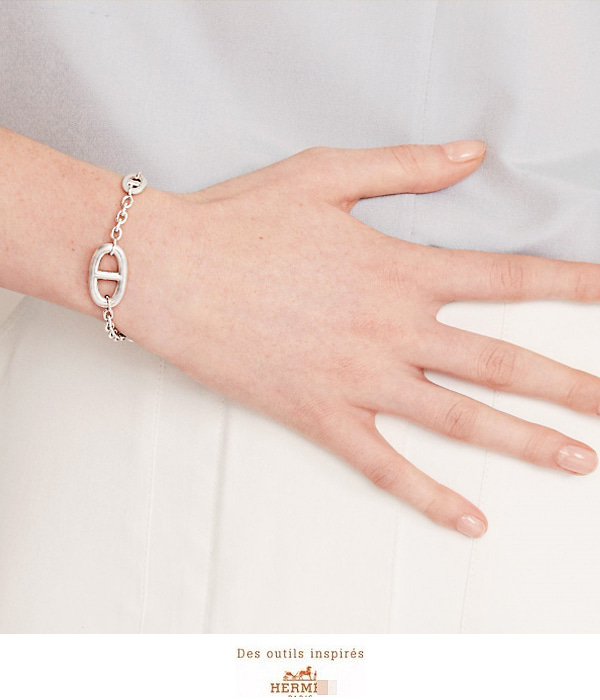 Herme* silver farandole bracelet ;비비언니도 하나 찜한 강추 브레이슬릿!! $690.00