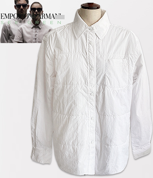 Emporio  arman*(or) quilted shirts; 아주 가볍고도 따스하게 만나보실수 있는 퀼티드셔츠 자켓~~ ~~~마지막수량!!!