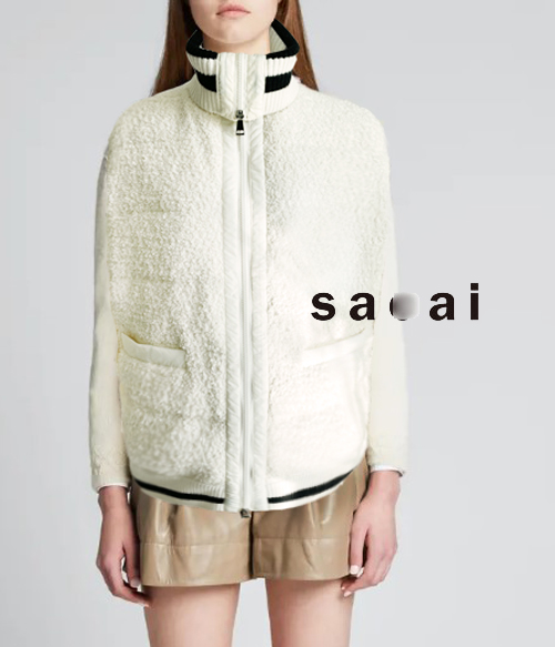 SACA* (oir) zipup sweater ;패딩과 니트가 만나 따스하고도 편안하게 겨울 준비끝!!