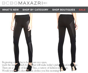 BCB* MAXAZRIA  (or) mari combo legging-고급스런 소재감을 만나보세요^^