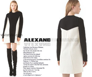 Alexander Wan*(or) Sweater Dress-포근하면서도 편안한 핏!!품절1순위~~ 