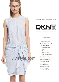 dkny st~beach stripe sleeveless dress;청순함과 러블리함을 동시에^^