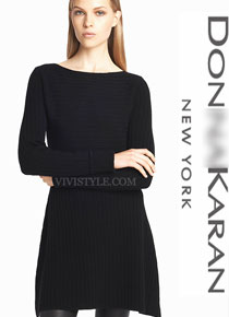 donna kara*(or) ribbed knit dress - soft wool＆cashmere 소재감과 핏감까지 최고^^(특가세일 30% 할인이벤트/현금가/반품교환불가/정가297000)