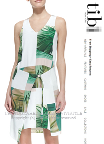 Tib*(or) silk printed dress ; 40만원중반에 셀링중인 엘레강스한 드렛!!(비비스타일 한정 40% 할인이벤트//반품교환불가/ 정가189000)