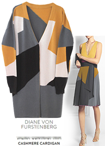 diane von furstenber*(or) color block cashmere cardigan - 100% casmere 의 모던한 롱 가디건~가디건이라고하기엔 너무 고퀄리티!! 피팅추가