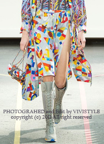 figure multicolor pleated wrap skirt - 프린팅 미디 스커트의 정석!!