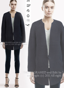 Theor*(or) cashmere knit jacket ;여자들에게 가장 필요한 옷을 가장 실용적이고 멋스럽게 만들어 내는 브랜드!!;피팅추가
