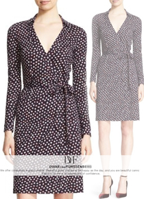 Diane von Furstenber**(OR) dress;여성의 바디라인을 가장 우아하고 매력적이게 만들어주는 랩원피스!!{마지막입고분}