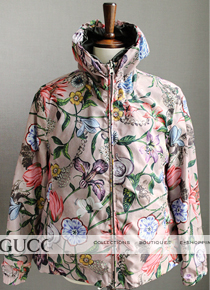 Gucc* reversible garden jacket ;양면으로 센스있는 합리적인 윈드브레이커!!