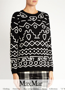 Max mar*(or)reversible sweater; 양면으로 활용 가능한 소장가치 충분한 스웨터!!$590.00