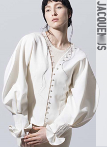 Jacquemu* Chemise Boutons blouse;$350.00 누구라도 반하지 않을수 없는 디테일의 매력!! ;피팅추가