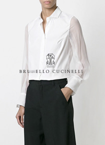 brunello cucinell*(or) double layered sheer shirts -입어봐야만 알수있는 드라마틱한 피팅감!!;피팅추가