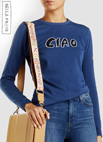 Bella Freud* Knit Jumper;$372.00 색감에 반해버린 가벼운 니트웨어~하프프라이스로 만나보셔요!!;피팅추가