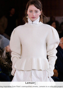 Lemair* Puffy Sleeve Sweater; $708 너무 러블리하면서 실용적인 스웨터!!