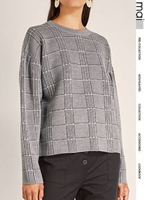 Maj*(or) Knitted Sweater ;충분한 실용성과 무한대의 활용성을 지닌 클랙식스웨터!! ;피팅추가