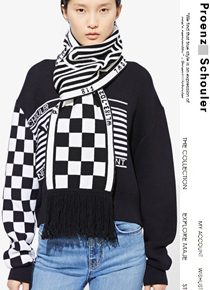 Proenza Schoule*(or) wool-blend jacquard sweater;$595 보는것보다 입으면 핏이 훨씬이쁜 제품!!