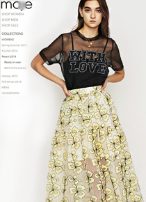 maj* Organza skirt with flowers ;$340.00 여심을 사로잡은 오간자 스커트!!(특가세일 50% 할인이벤트/현금가/반품교환불가/정가116000)