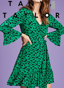 Tanya Taylo*(or) Silk dress;$ 495.00 매혹적인 컬러감과 로맨틱한 실루엣!!