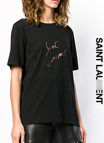 Saint Lauren*(or)Logo T-shirt;$450.00 비비언니가 먼저 찜한 보들보들 썸머티셧!!