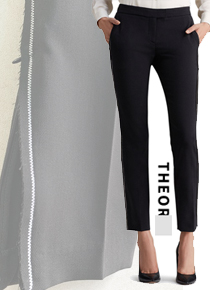 Theor*(or) side zipper pants;군더더기 없는 라인감과 절제된 디테일의 클린함!!