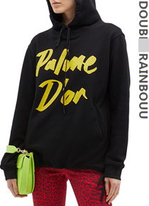 DOUBLE RAINBOU*(or) print hoodie;$210.00 시크함이 남다른 루즈핏 후디!!